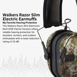 Walkers Razor Digital Ear Muffs (Kryptek Camo) Bundle