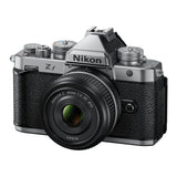 Nikon Zf Mirrorless Camera with 40mm Lens - 24.5MP, 4K UHD Video (Silver)