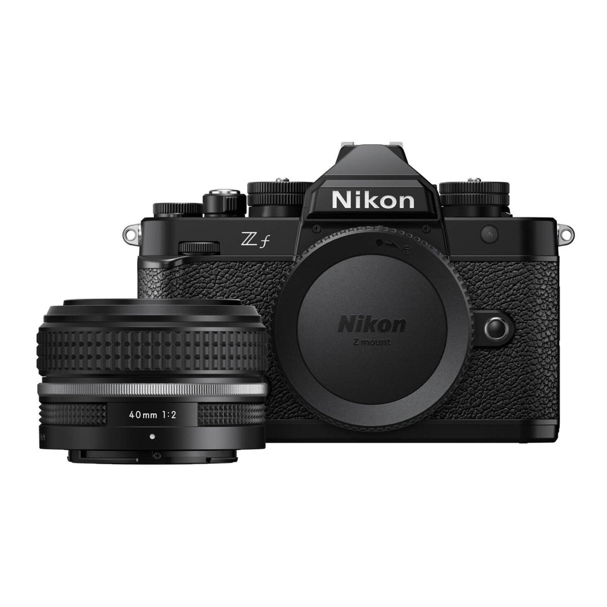 Nikon Zf Mirrorless Camera with 40mm Lens - 24.5MP, 4K UHD Video (Silver)