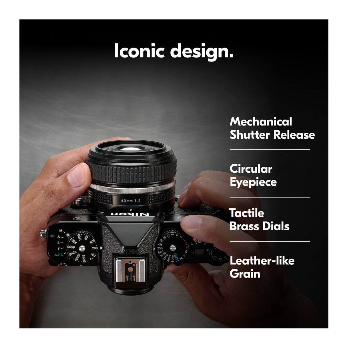 Nikon Zf Mirrorless Camera with 40mm Lens - 24.5MP, 4K UHD Video (Silver)