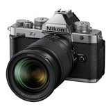 Nikon Zf Mirrorless Camera with 24-70mm f/4 Lens - 24.5MP, 4K UHD Video (Silver) (Open Box)
