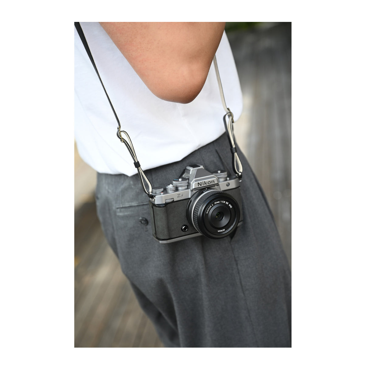 Nikon Zf 24.5MP Full Frame Mirrorless Camera (Silver & Stone Gray)