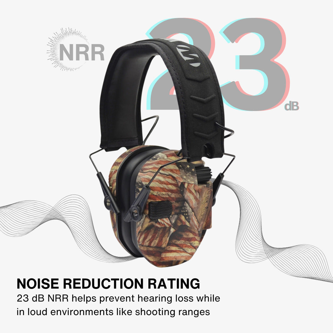 Walkers Razor Walkie Talkie Bundle with Ear Muffs and Accessories