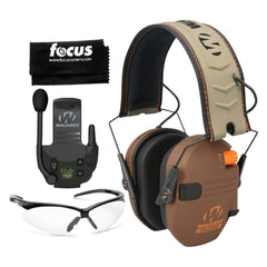 Walkers Razor Walkie Talkie Bundle with Ear Muffs and Accessories