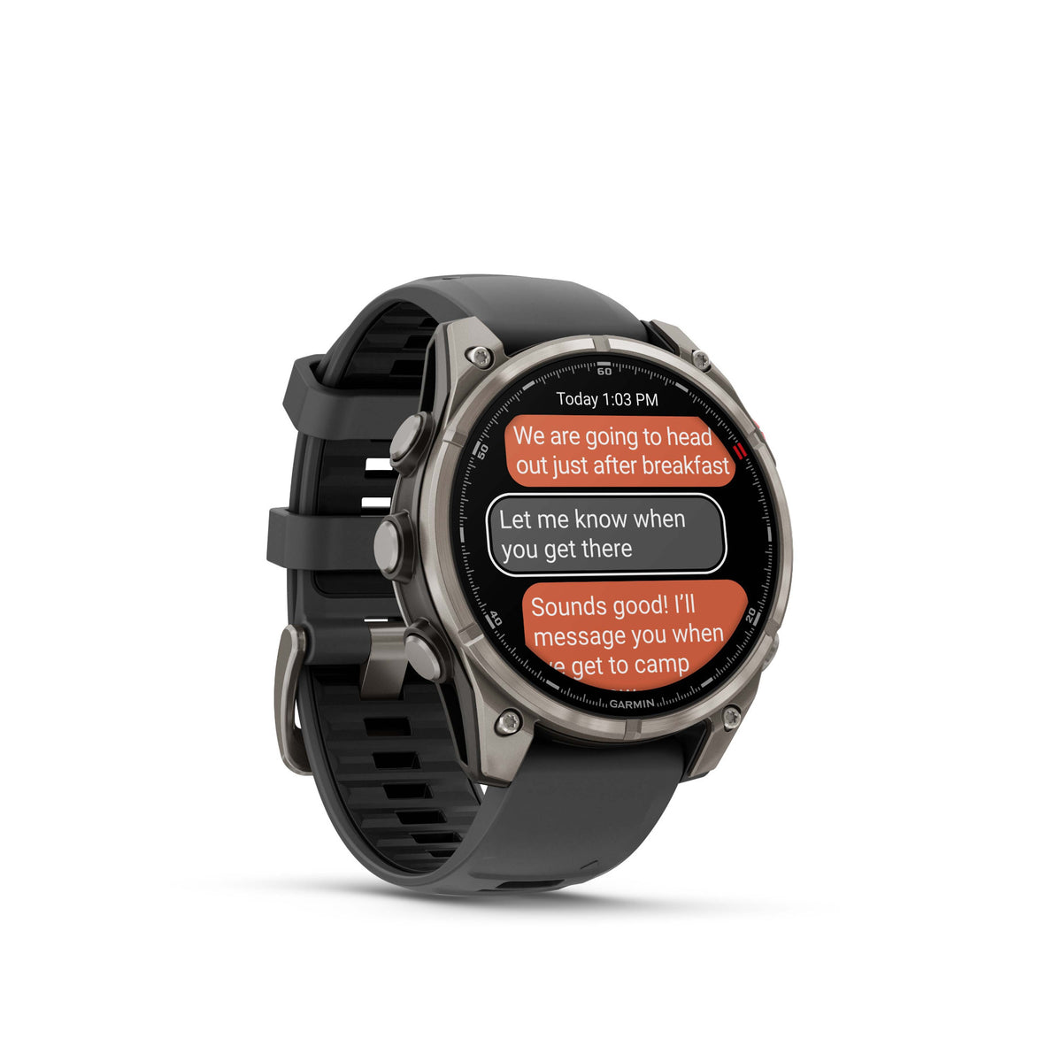 Garmin fenix 8 Pro Sapphire 47mm AMOLED GPS (Titanium with Graphite/Black Band)