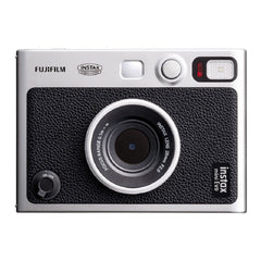 FUJIFILM INSTAX MINI EVO Hybrid Instant Camera with 100 Creative Options (Black)