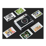 FUJIFILM INSTAX MINI EVO Hybrid Instant Camera with 100 Creative Options (Black)