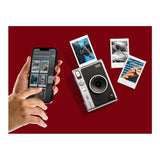 FUJIFILM INSTAX MINI EVO Hybrid Instant Camera with 100 Creative Options (Black)