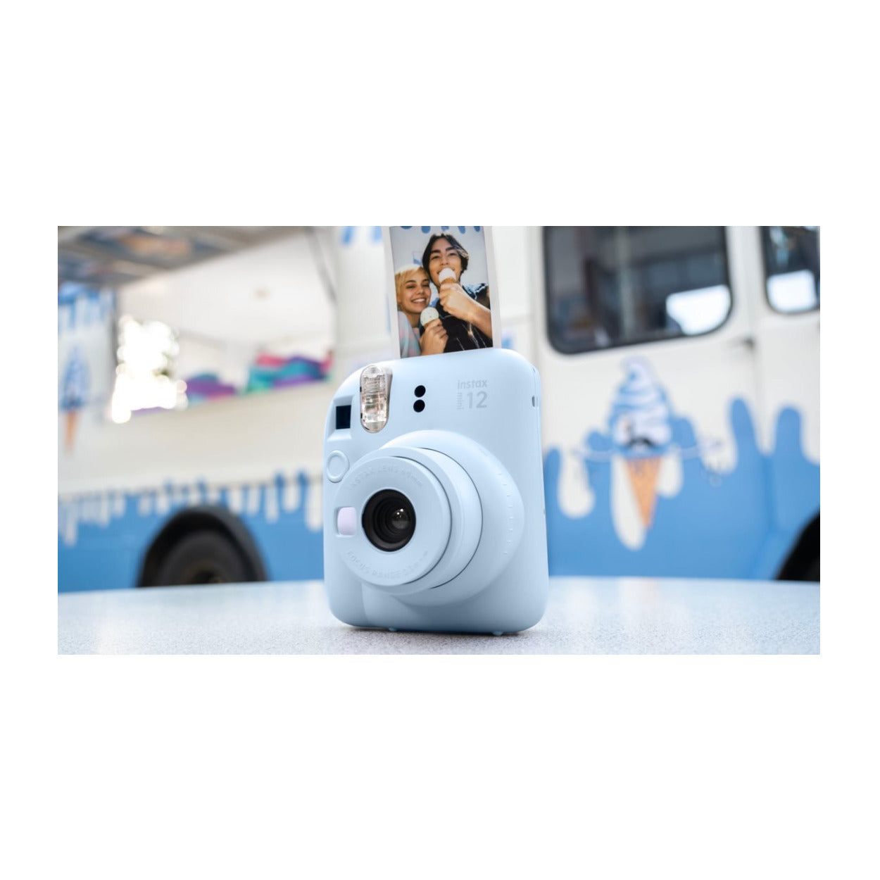 Fujifilm Instax Mini 12 Holiday Bundle 2025 (Blue) – Focus Camera