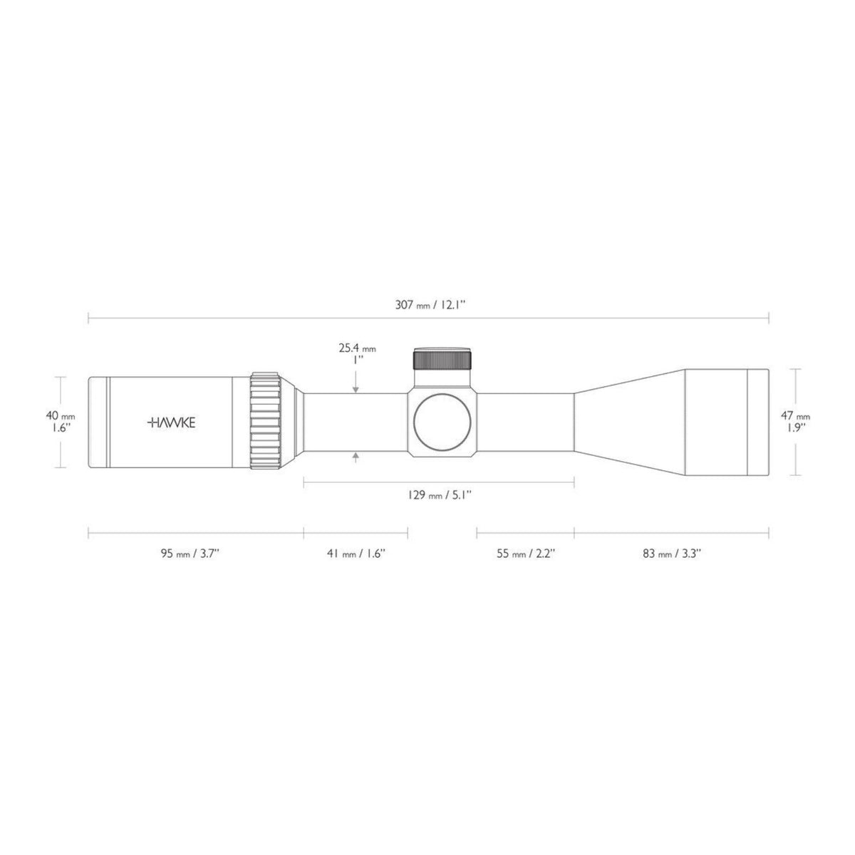 Hawke Sport Optics Vantage IR 3-9x40 Slug Gun SR