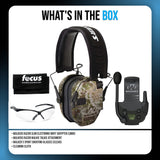 Walkers Razor Slim Electronic Ear Muffs (Kryptek Camo) Bundle