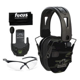 Walkers Razor Walkie Talkie with Razor Tacti-Grip with Rubber Headband Bundle