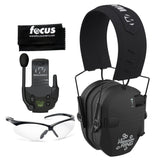 Walker's Razor Walkie Talkie Bundle with Ear Muffs and Accessories