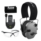 Walker's Razor Walkie Talkie Bundle with Ear Muffs and Accessories