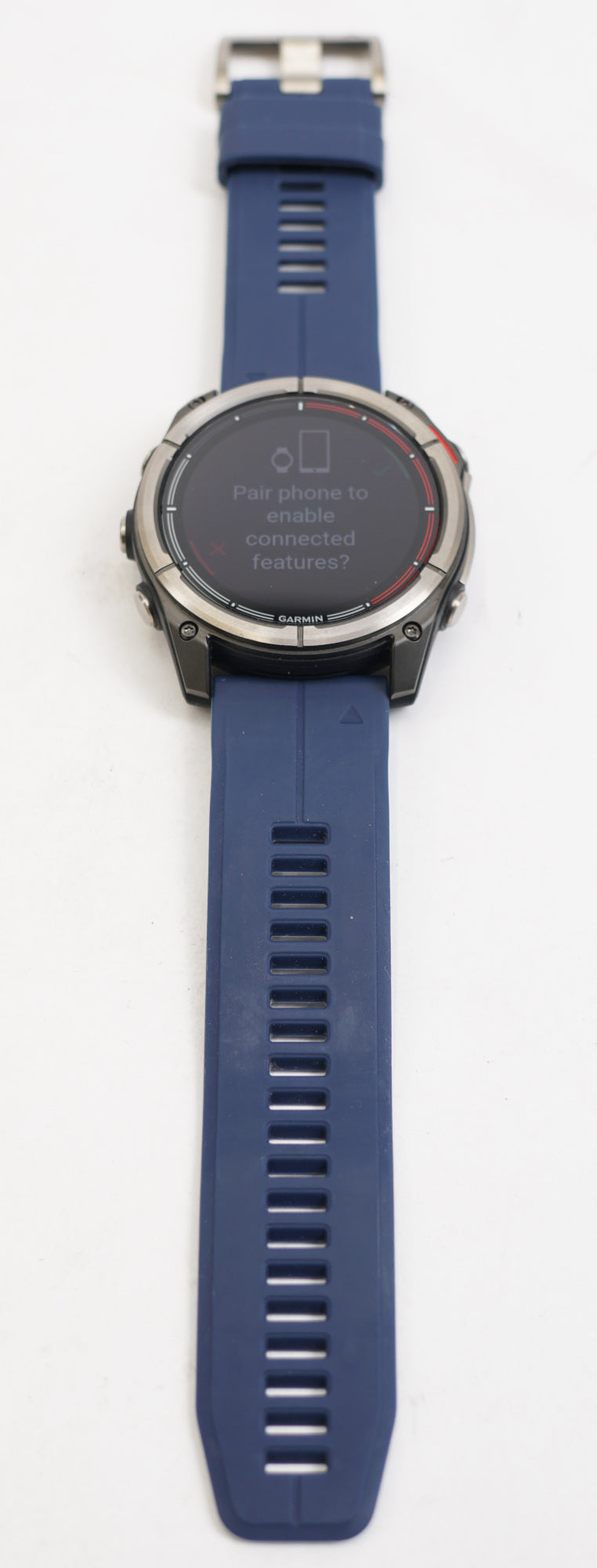 Garmin quatix 8 AMOLED Marine GPS Smartwatch (51mm, Titanium/Captain Blue) (Used)