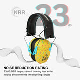 Walker's Razor Slim Electronic Muff (Gold, 2-Pack) Bundle with Accessories