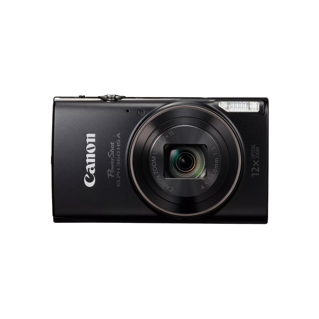 Canon PowerShot ELPH 360 HS A 20.2MP FHD Digital Camera (Black