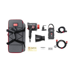 Aputure STORM 400x Tunable White LED Monolight with Color Tuning (Gold Mount) (Open Box)