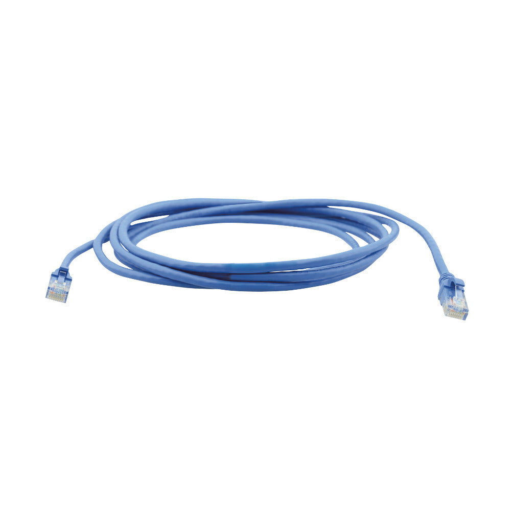 Kramer CAT6A S/FTP 500MHz 4x2x26AWG Patch Cord Low Smoke (Blue, 3.3-Ft/1.0m)