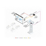 Kramer Tavor 5.25-Inch On-Wall 2-Way Powered Speakers (White)