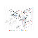 Kramer Tavor 5.25-Inch On-Wall 2-Way Powered Speakers (White)