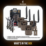 Browning Trail Camera - Defender Wireless Vision Pro HD Bundle (4 Pack)