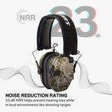 Walker's Razor Walkie Talkie Bundle with Ear Muff (Kryptek Camo) and Accessories