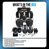 Walker's Razor Walkie Talkie with Ear Muff (Let Freedom Ring) and Accessories