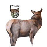Montana Decoy RMEF Elk Decoy with Leg Poles for Hunting and Carrier Bundle