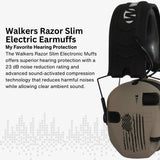 Walker's Razor Walkie Talkie Bundle with Ear Muff (US Flag-FDE) and Accessories