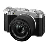 FUJIFILM X-M5 Mirrorless Camera with XC 15-45mm f/3.5-5.6 Lens (Silver)
