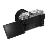 FUJIFILM X-M5 Mirrorless Camera with XC 15-45mm f/3.5-5.6 Lens (Silver)