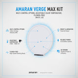 Amaran Verge Max Kit (White, US) with Verge Desk Clamp Stand Bundle