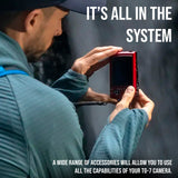 Olympus Tough TG-7 Digital Camera (Red) Bundle with Olympus LG-1 LED Light Guide