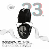 Walkers Razor Walkie Talkie Bundle with Ear Muff (Punisher) and Accessories