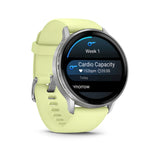 Garmin Venu 4 Smartwatch (Silver/Citron)