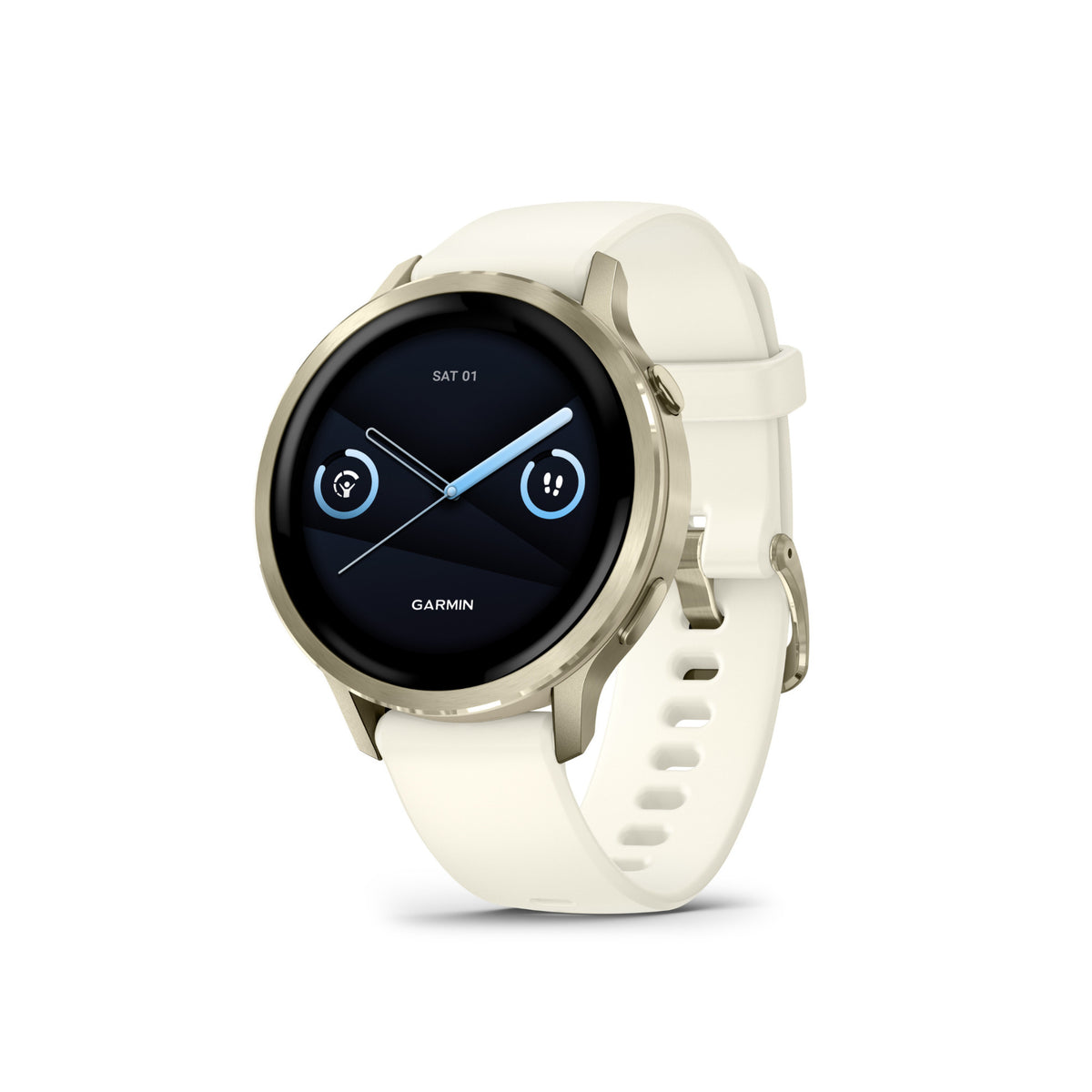 Garmin Venu 4 Smartwatch (Lunar Gold/Bone)