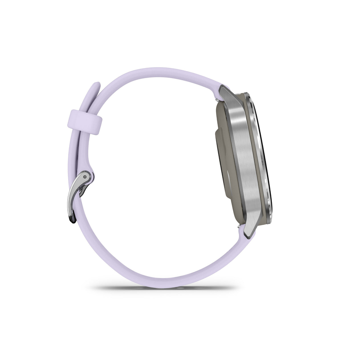 Garmin Venu 4 41mm Smartwatch (Silver with Periwinkle Silicone Band)