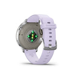 Garmin Venu 4 41mm Smartwatch (Silver with Periwinkle Silicone Band)