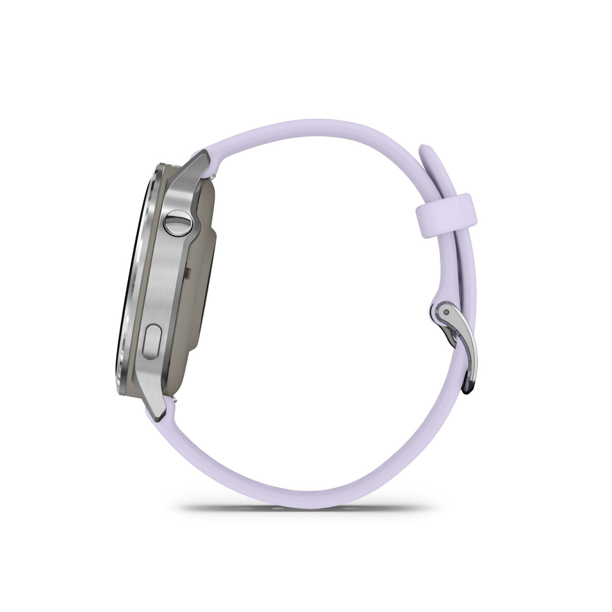 Garmin Venu 4 41mm Smartwatch (Silver with Periwinkle Silicone Band)