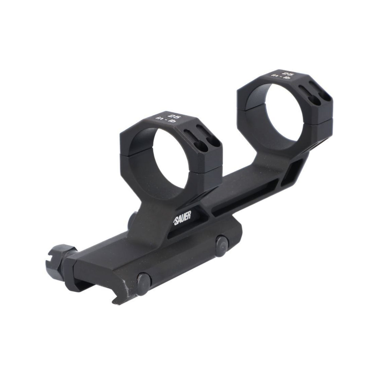 Sig Sauer Alpha MSR 30mm Scope Mount - 7075-T6, Epoxy Powder-Coated (Black)