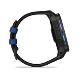 Garmin Instinct 3 AMOLED GPS Smartwatch (Black/Black with Bolt Blue)