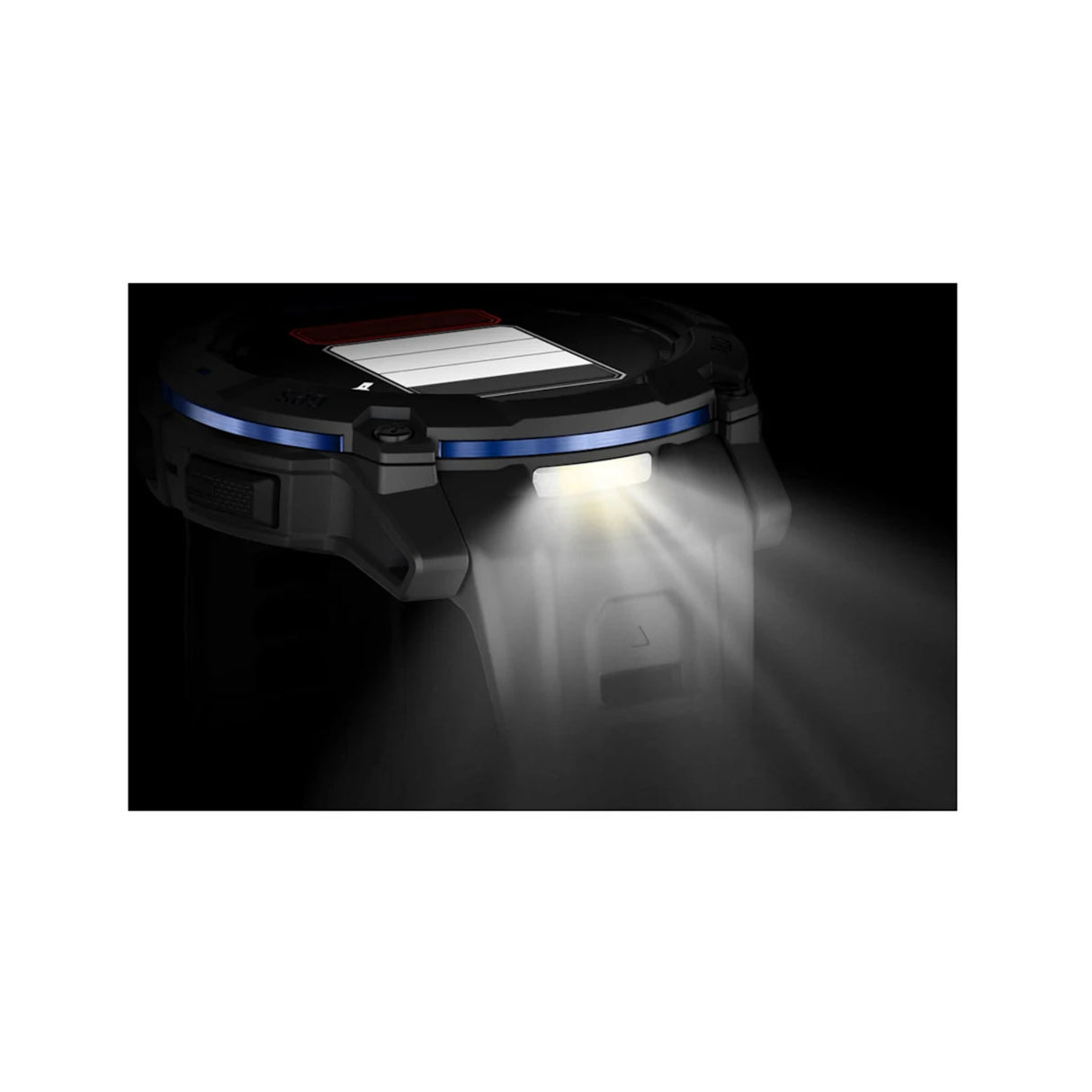 Garmin Instinct 3 AMOLED GPS Smartwatch (Black/Black with Bolt Blue)