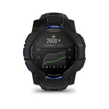 Garmin Instinct 3 AMOLED GPS Smartwatch (Black/Black with Bolt Blue)