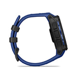 Garmin Instinct 3 AMOLED GPS Smartwatch (Black/Bolt Blue)