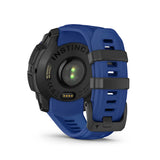 Garmin Instinct 3 AMOLED GPS Smartwatch (Black/Bolt Blue)