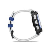 Garmin Instinct 3 AMOLED GPS Smartwatch (Whitestone/Bolt Blue)