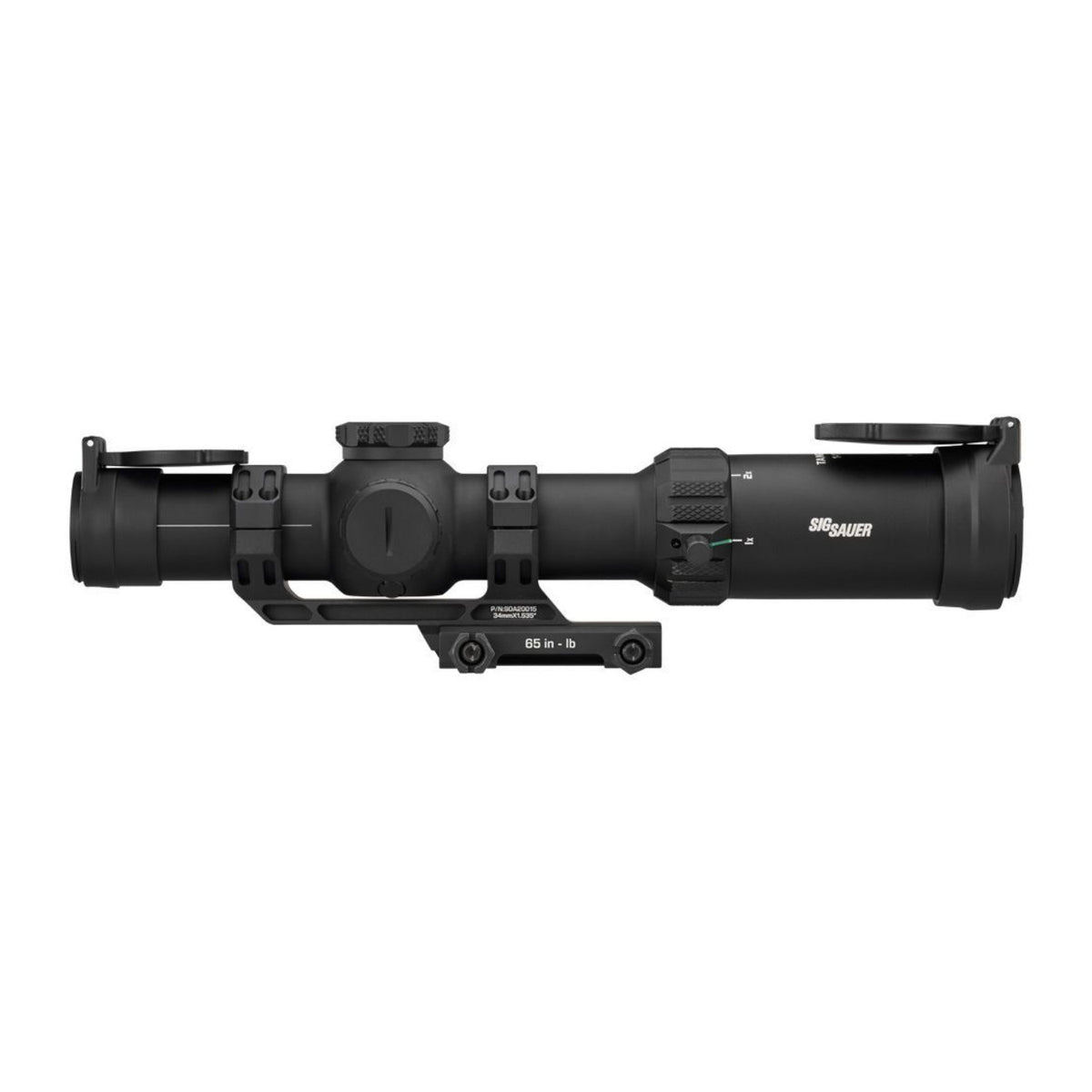 SIG SAUER Tango-MSR LPVO 1-10x26mm 34mm FFP Riflescope (Black)