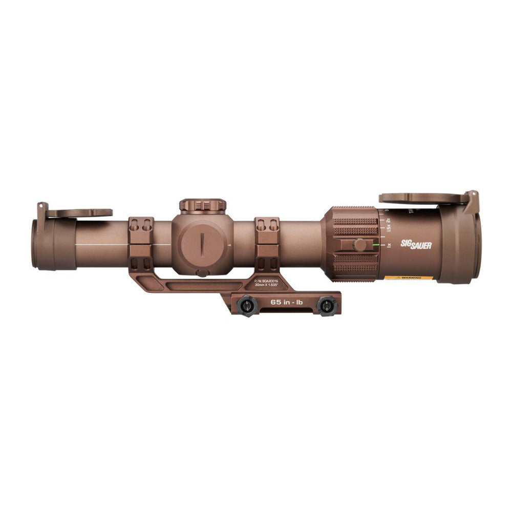 Sig Sauer Tango-MSR LPVO 1-8x24mm 30mm with Illuminated BDC Reticle (Cayote Tan) (Open Box)