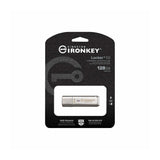 Kingston 128GB IronKey Locker+ 50 USB Type-A Flash Drive